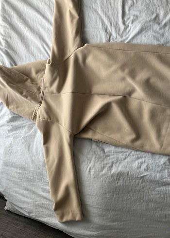 Bej Düğmeli Midi Kadın Kaban s beden 12-13 yaş kız çocuk - Görsel 5