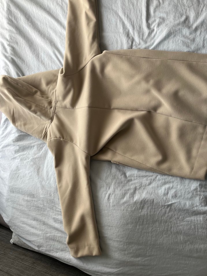 Bej Düğmeli Midi Kadın Kaban s beden 12-13 yaş kız çocuk - Görsel 5