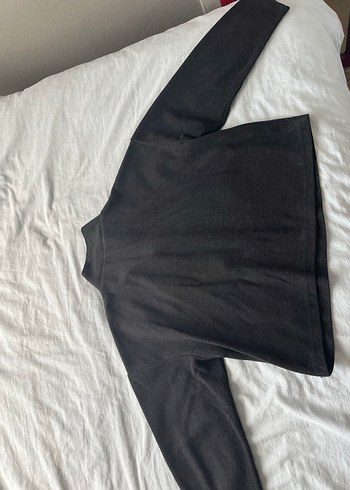 Siyah Yarım Fermuarlı Kadın  Milla Sweat - Görsel 4