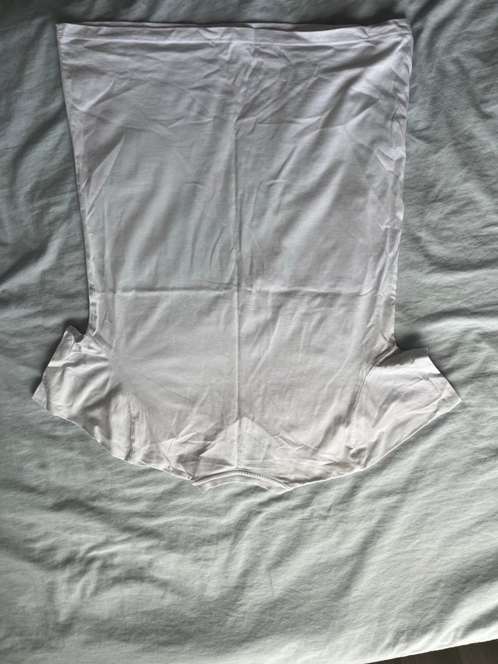 Beyaz Midi Kesim Bol Tişört acco altınyıldız - Görsel 3