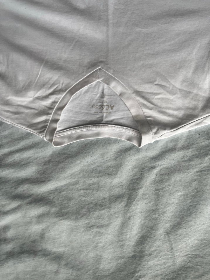 Beyaz Midi Kesim Bol Tişört acco altınyıldız - Görsel 2