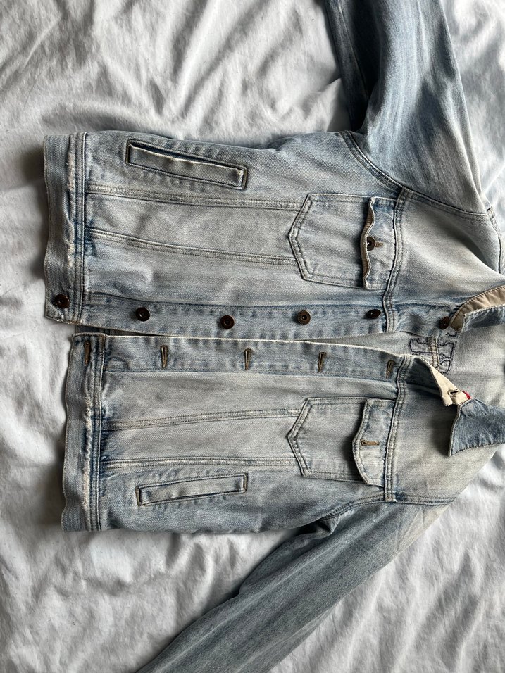 American vintage kot ceket eskitme retro - Görsel 2