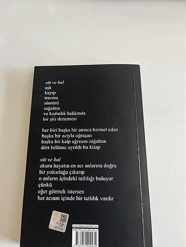 Rupi kaur süt ve bal