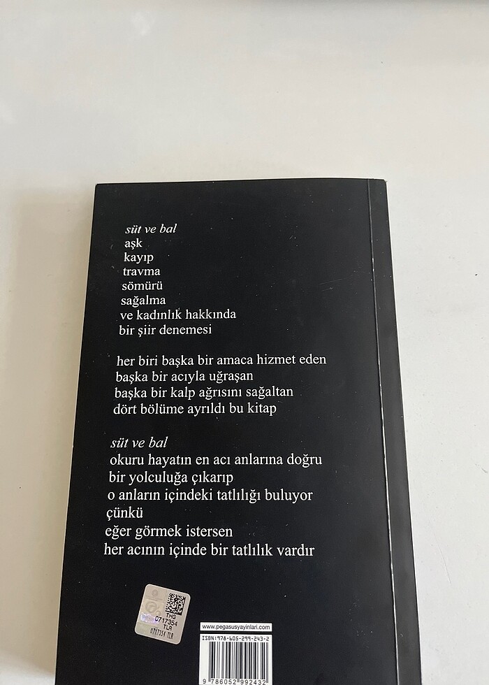 Rupi kaur süt ve bal - Görsel 2