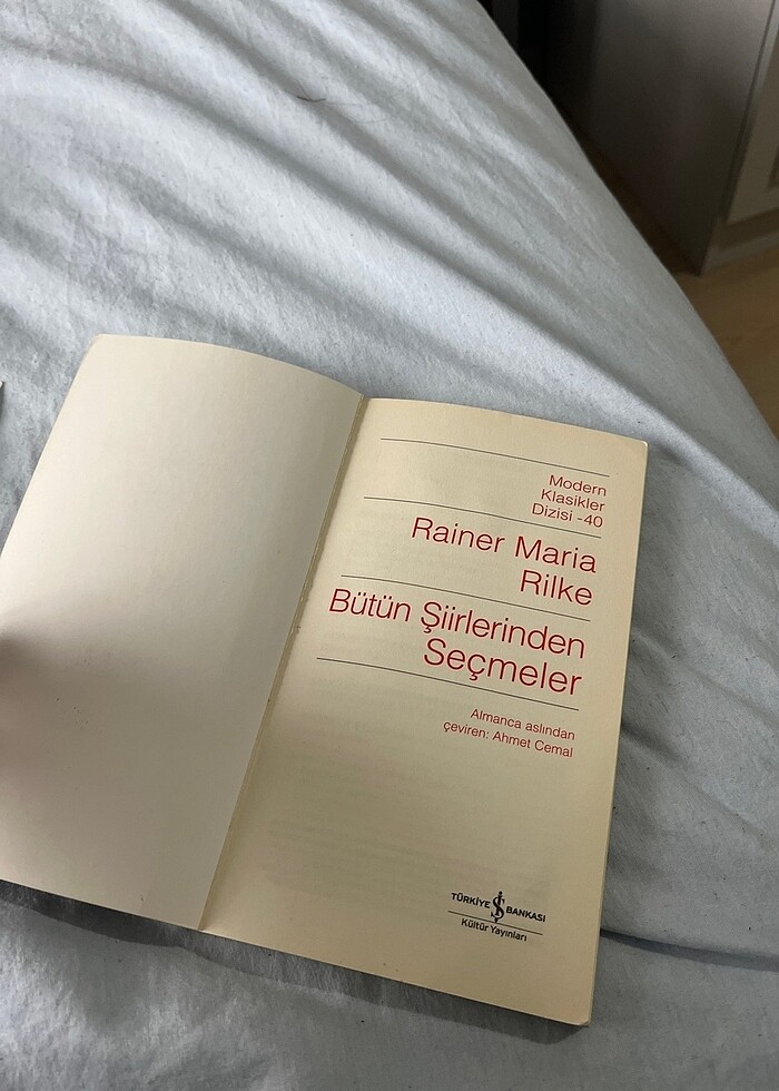 Rilke bütün şiirlerinden seçmeler - Görsel 3