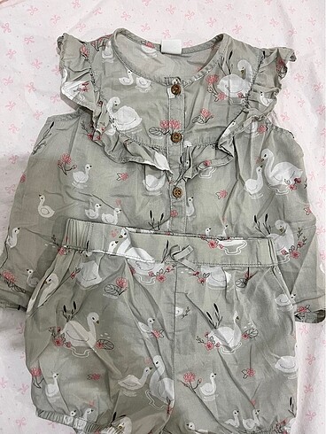 H&M Yazlık bebek takım