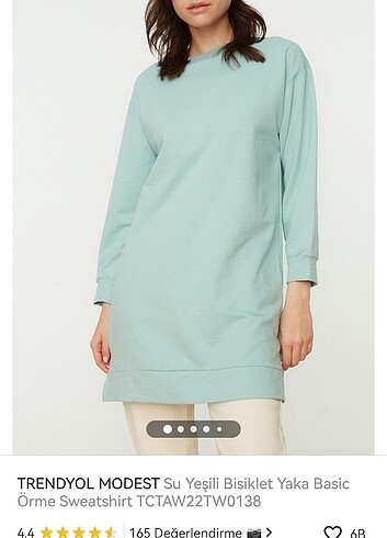 Trendyol & Milla Su yeşili sweatshirt