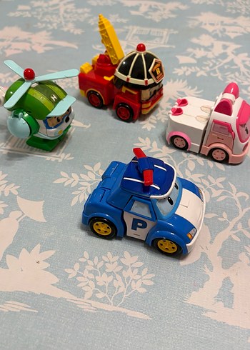 Paw patrol harika kanatlar robocar poli Araç ve Oyun Seti - Görsel 5