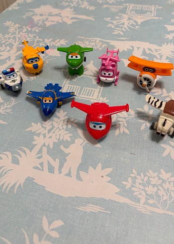 Paw patrol harika kanatlar robocar poli Araç ve Oyun Seti - Görsel 2