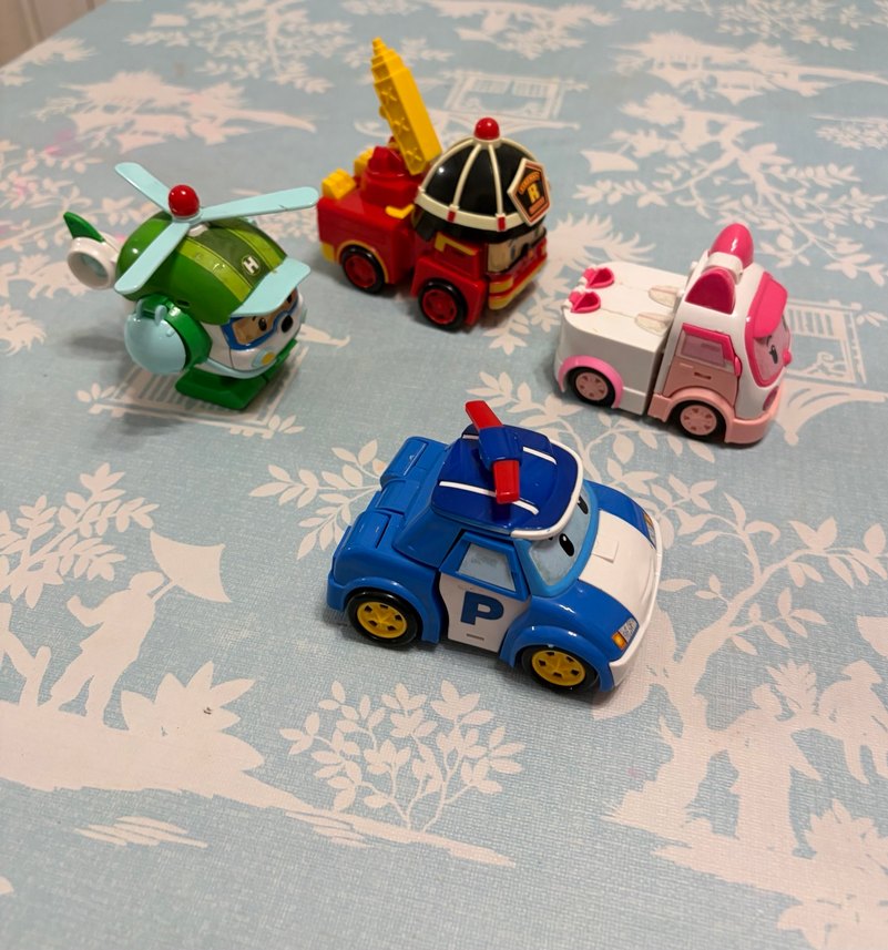 Paw patrol harika kanatlar robocar poli Araç ve Oyun Seti - Görsel 5