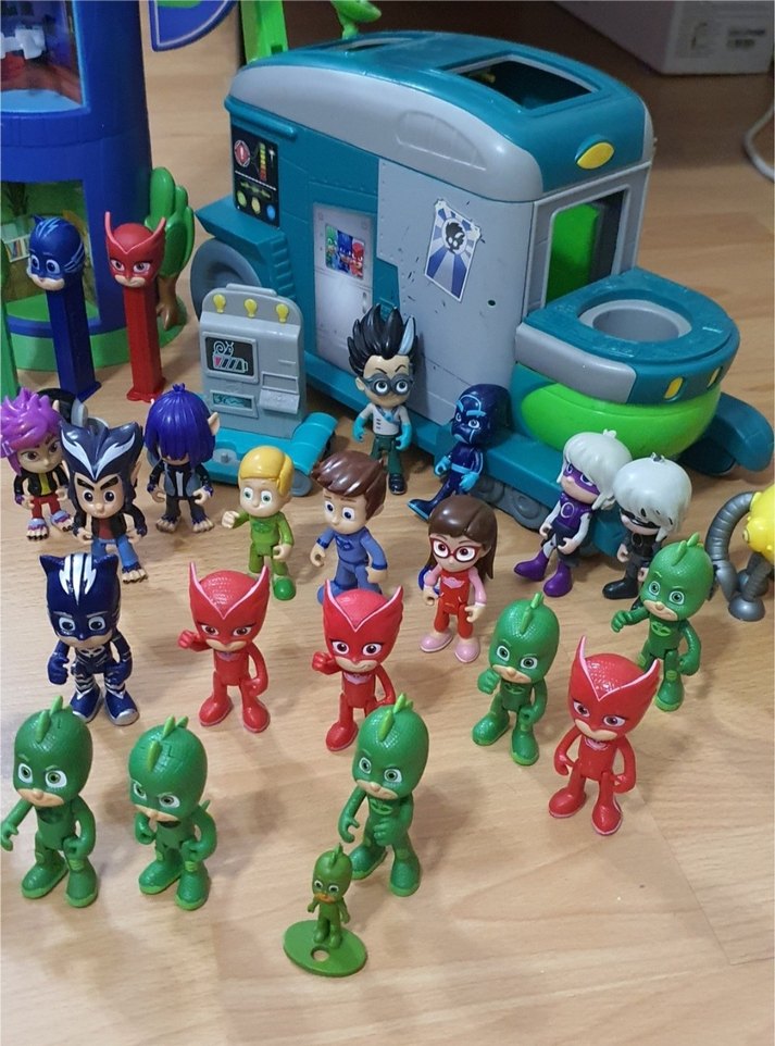 pijamaskeliler figur Araç romeo laboratuar - Görsel 2