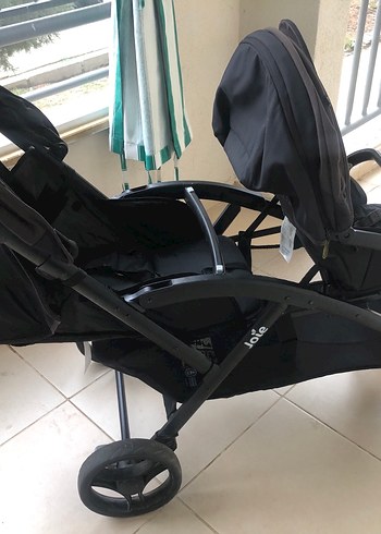 Joie Siyah Çiftli Bebek Arabası - Görsel 4