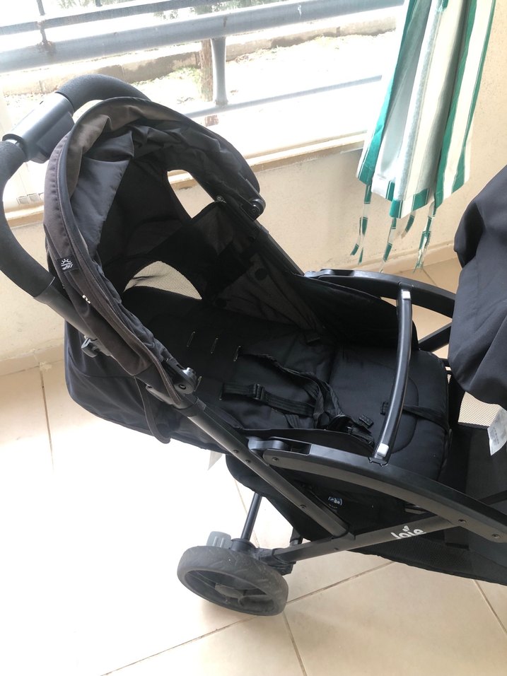 Joie Siyah Çiftli Bebek Arabası - Görsel 5