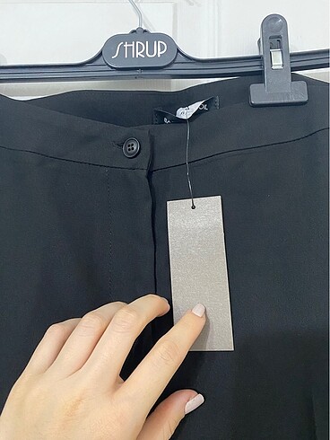 Zara siyah kumaş pantolon