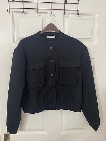 Zara siyah bomber ceket