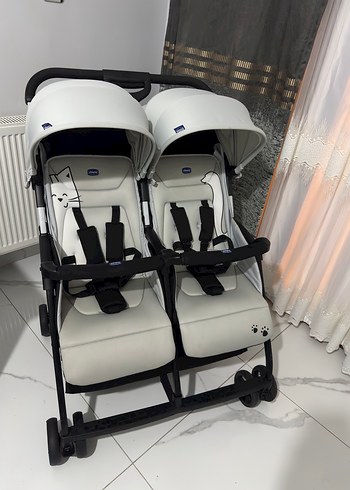 0 - 13 kg Beden Chicco ohlala twin ikiz bebek arabası