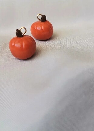 Balkabağı Küpe pumpkin Charm halloween küpe 
