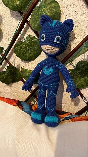  Amigurumi Pijamaskeliler Kedi Çocuk