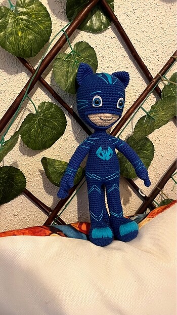  Beden Renk Amigurumi Pijamaskeliler Kedi Çocuk