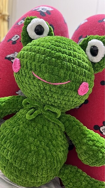 Amigurumi kurbağa