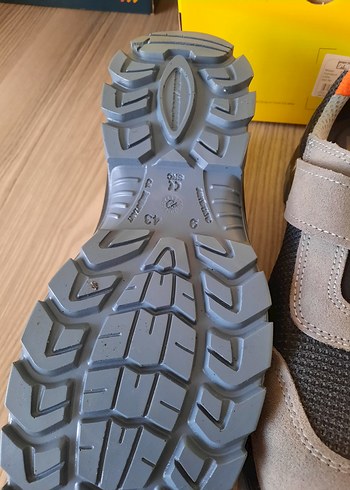 Gri Erkek Spor Ayakkabı Velcro Bantlı - Görsel 2