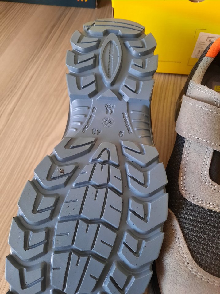 Gri Erkek Spor Ayakkabı Velcro Bantlı - Görsel 2