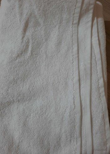 Beyaz Baskılı Havlu - Doruk Tekstil - Görsel 2