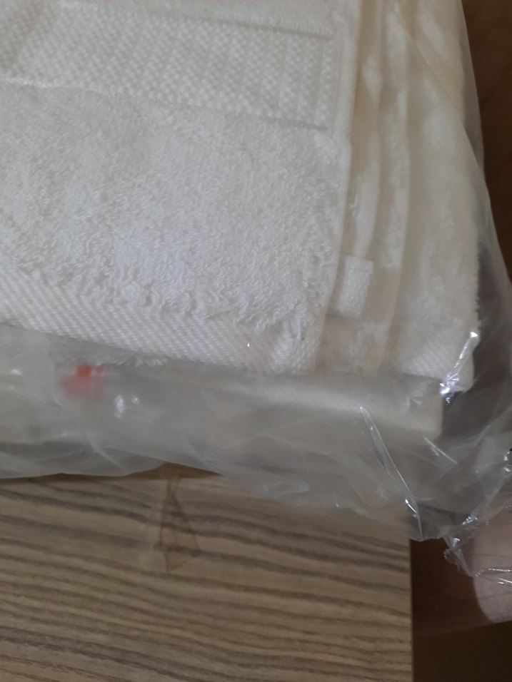 Beyaz Pamuklu Havlu Seti - Görsel 3