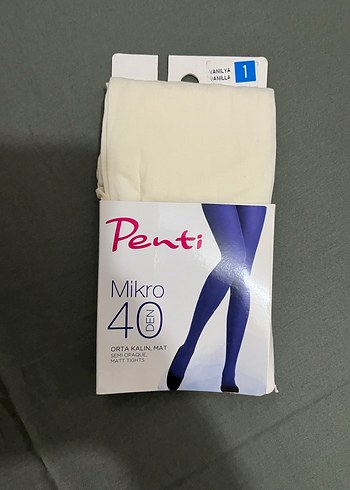 Penti Mikro 40 Den Mat Külotlu Çorap - Görsel 3