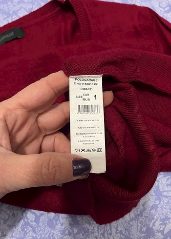 Polo Garage İnce Triko Kazak - Görsel 6