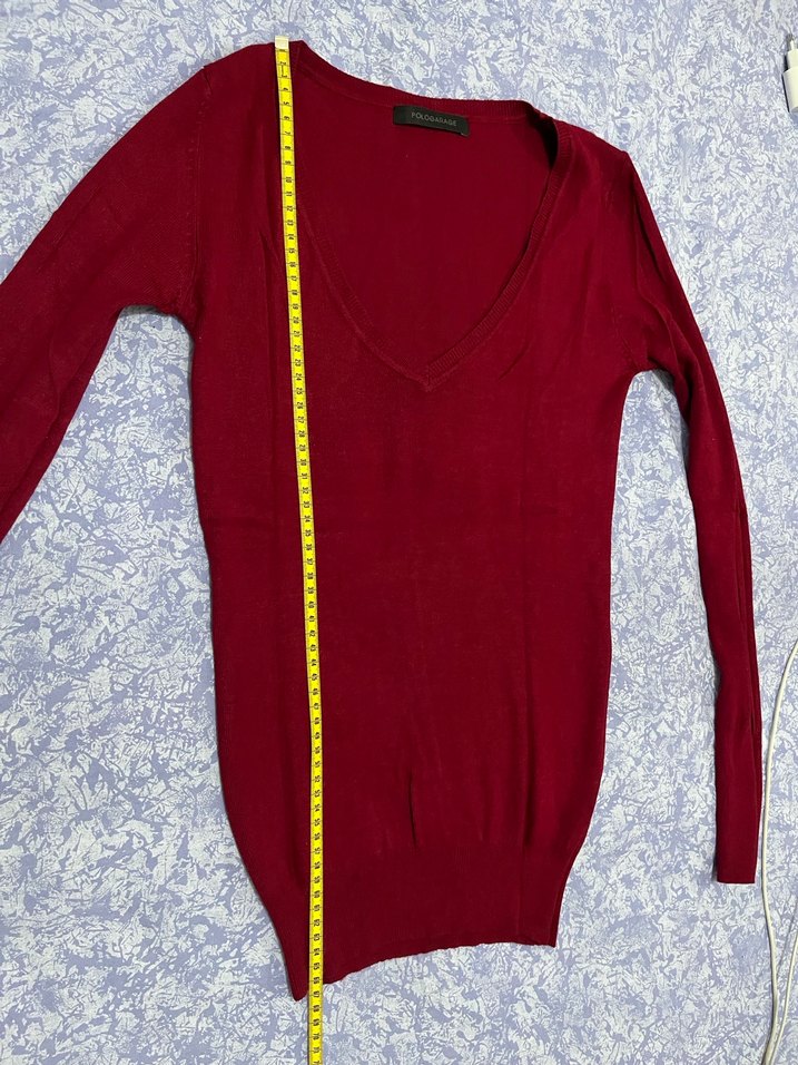 Polo Garage İnce Triko Kazak - Görsel 2