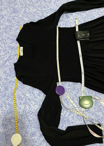 Dilvin Triko Elbise - Görsel 9