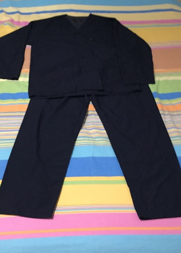 Pierre Cardin Pijama + Ropdöşambr Takım - Görsel 3