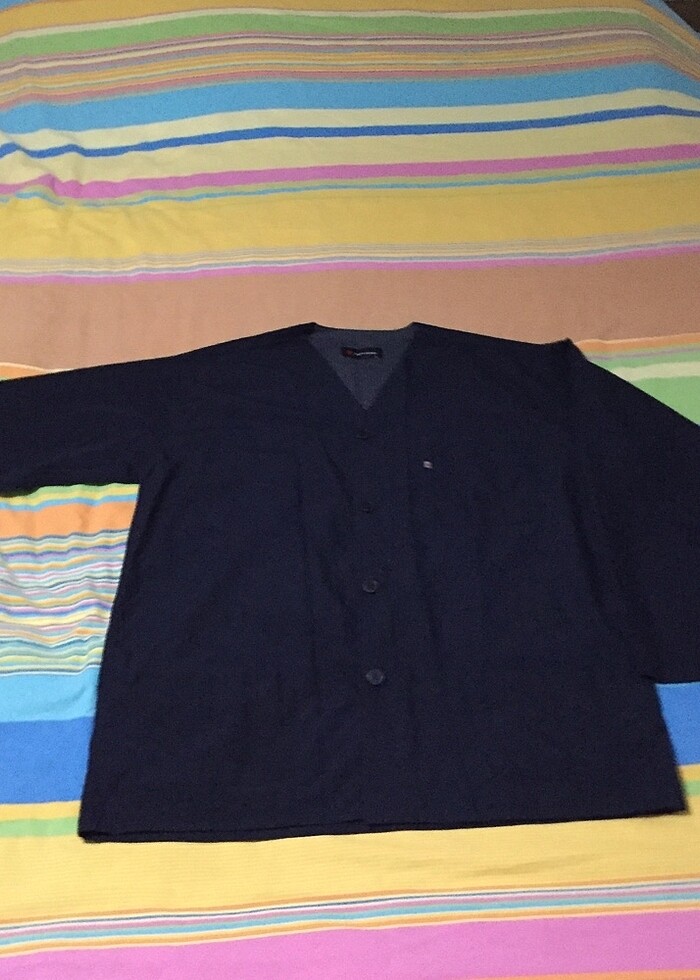 Pierre Cardin Pijama + Ropdöşambr Takım - Görsel 4