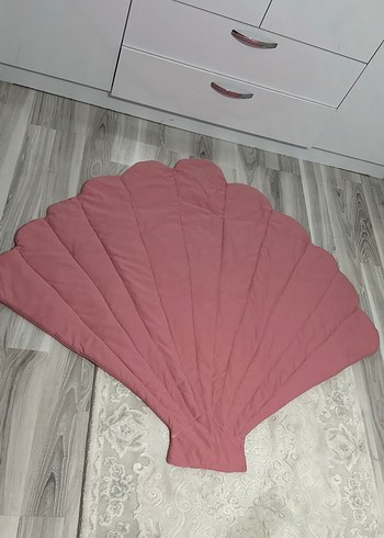 Pembe Deniz Kabuğu Şeklinde bebek oyun halısı - Görsel 4