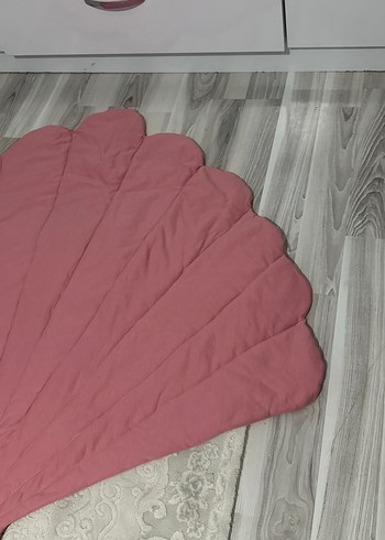 Pembe Deniz Kabuğu Şeklinde bebek oyun halısı - Görsel 3