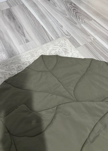 Yeşil Yaprak Desenli bebek oyun matı - Görsel 7