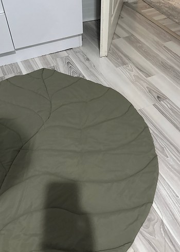 Yeşil Yaprak Desenli bebek oyun matı - Görsel 4