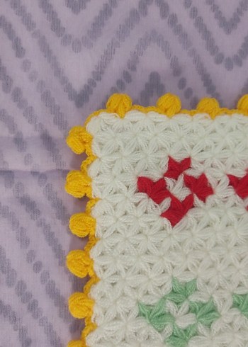 Renkli El Yapımı Banyo lifi - Görsel 2