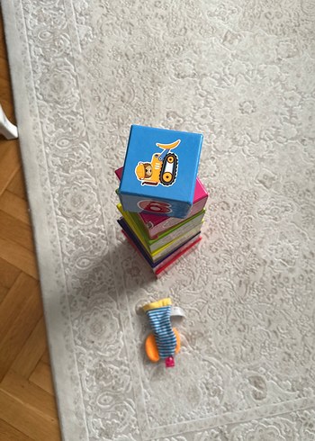 Beden Renk Renkli Eğitici Oyuncak Küpleri