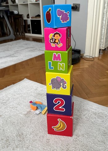 Renkli Eğitici Oyuncak Küpleri