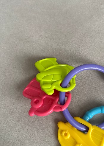 Beden Renkli Diş Kaşıyıcı ve Çıngırak