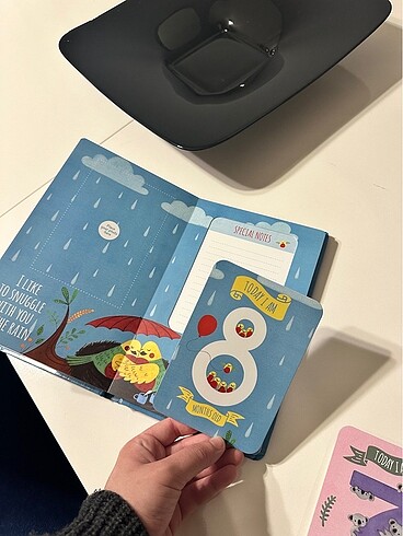 Bebek Fotoğraf Albümü/Bebek aylık anı kartı - Görsel 8