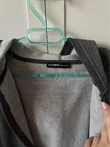 Zara kapüşonlu fermuarlı ceket sweatshirt