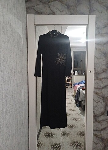 38 Beden TESETTUR KALEM ELBISE