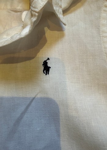 Ralph laurenUzun Kollu Beyaz Keten Erkek Çocuk Gömlek - Görsel 2