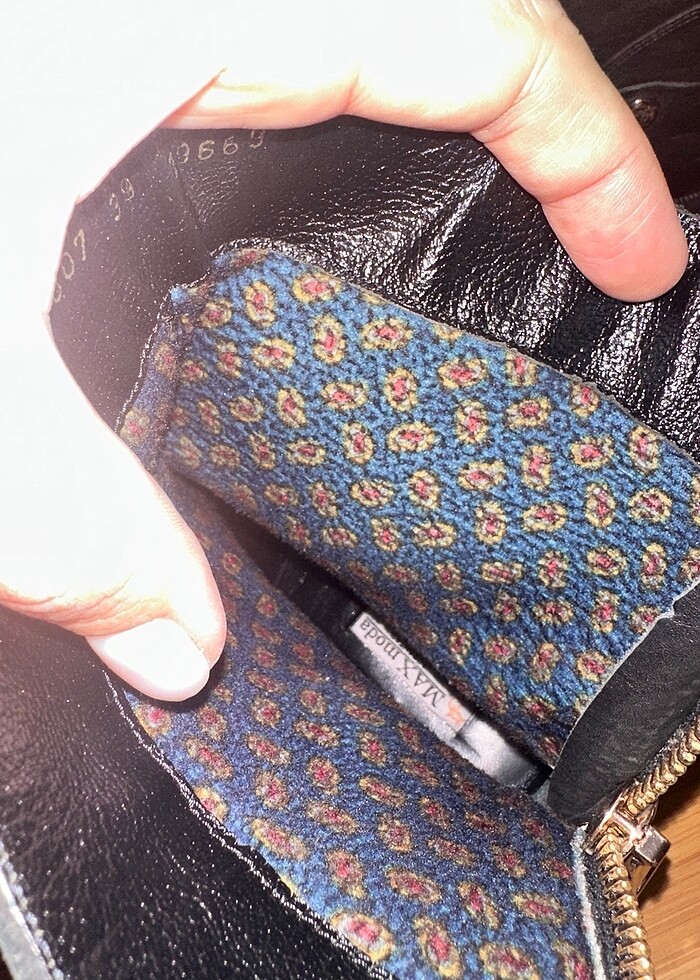 Siyah içi kışlık bot - Görsel 3