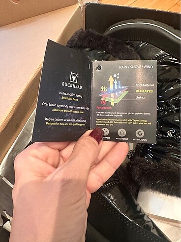 Buckhead Kız çocuk kar botu yenidir - Görsel 8