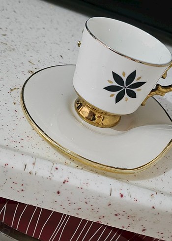 kahve fincanları Altın - Görsel 4
