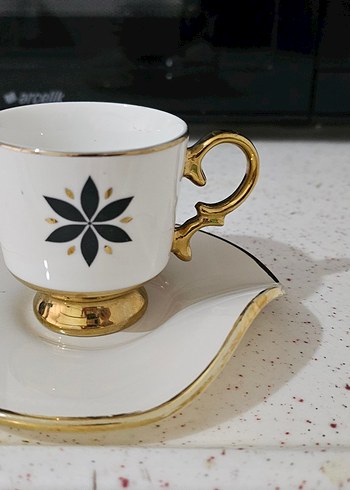 kahve fincanları Altın - Görsel 5